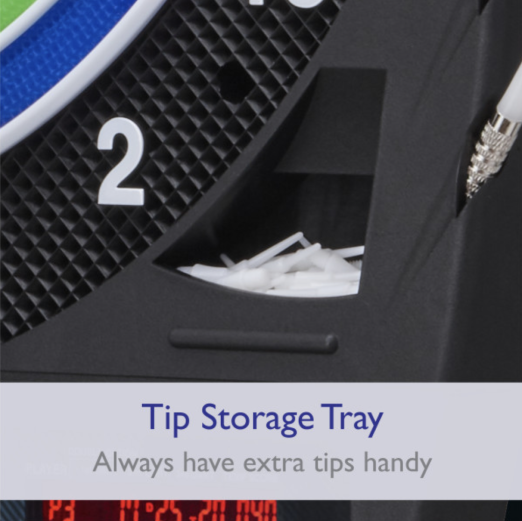 Fat Cat Electronx Cabinet With Built-In 13.5" Electronic Dartboard - Foto 7