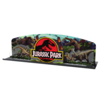 Jurassic Park pinball topper