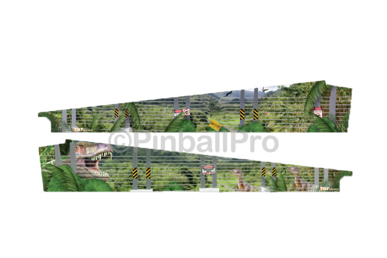 Jurassic Park Pinball Art Blades