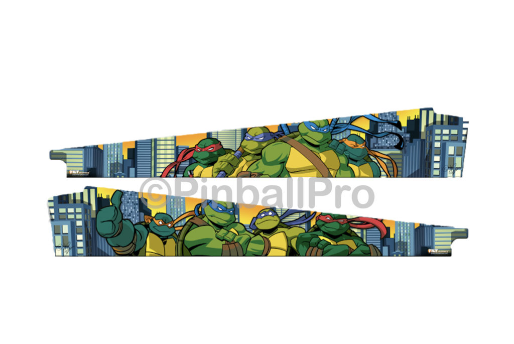 Teenage Mutant Ninja Turtles Pinball Art Blades
