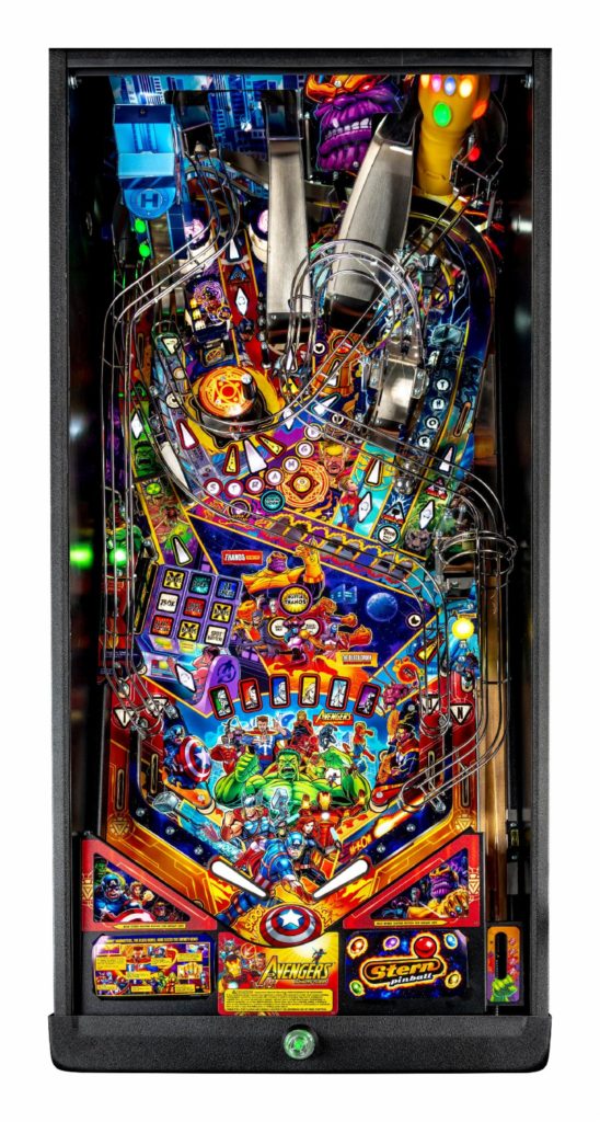 stern avengers pinball machine