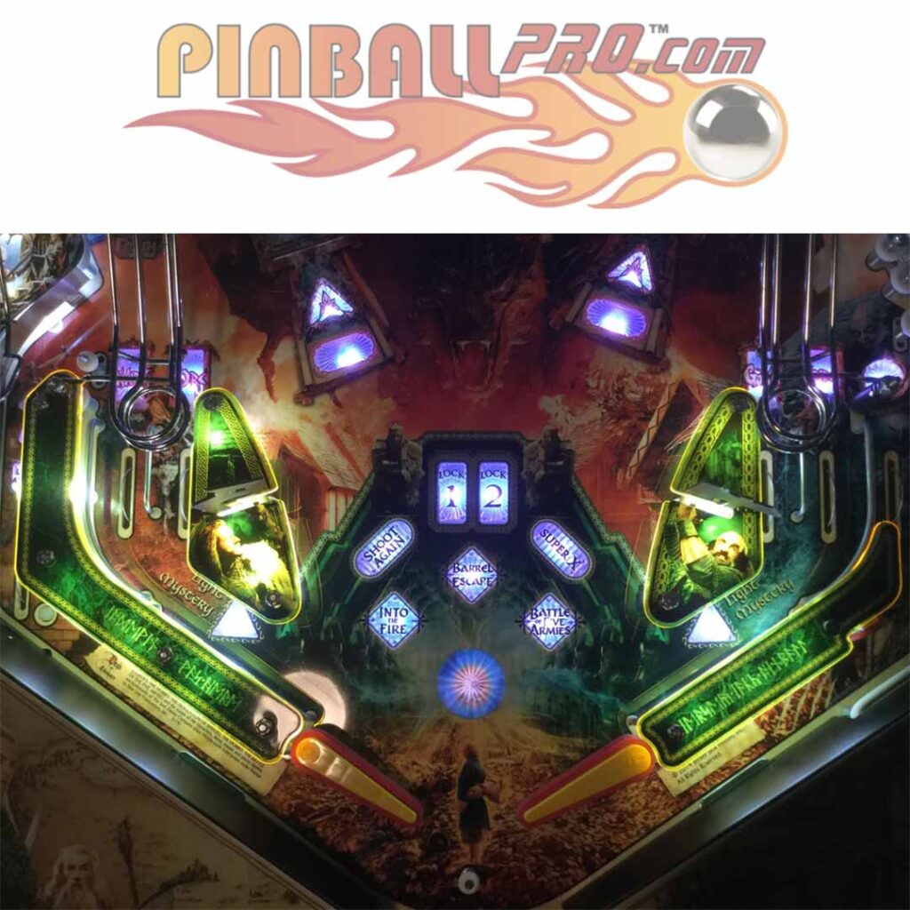 Hobbit Pinball Machine Topper - Pinballpro.com