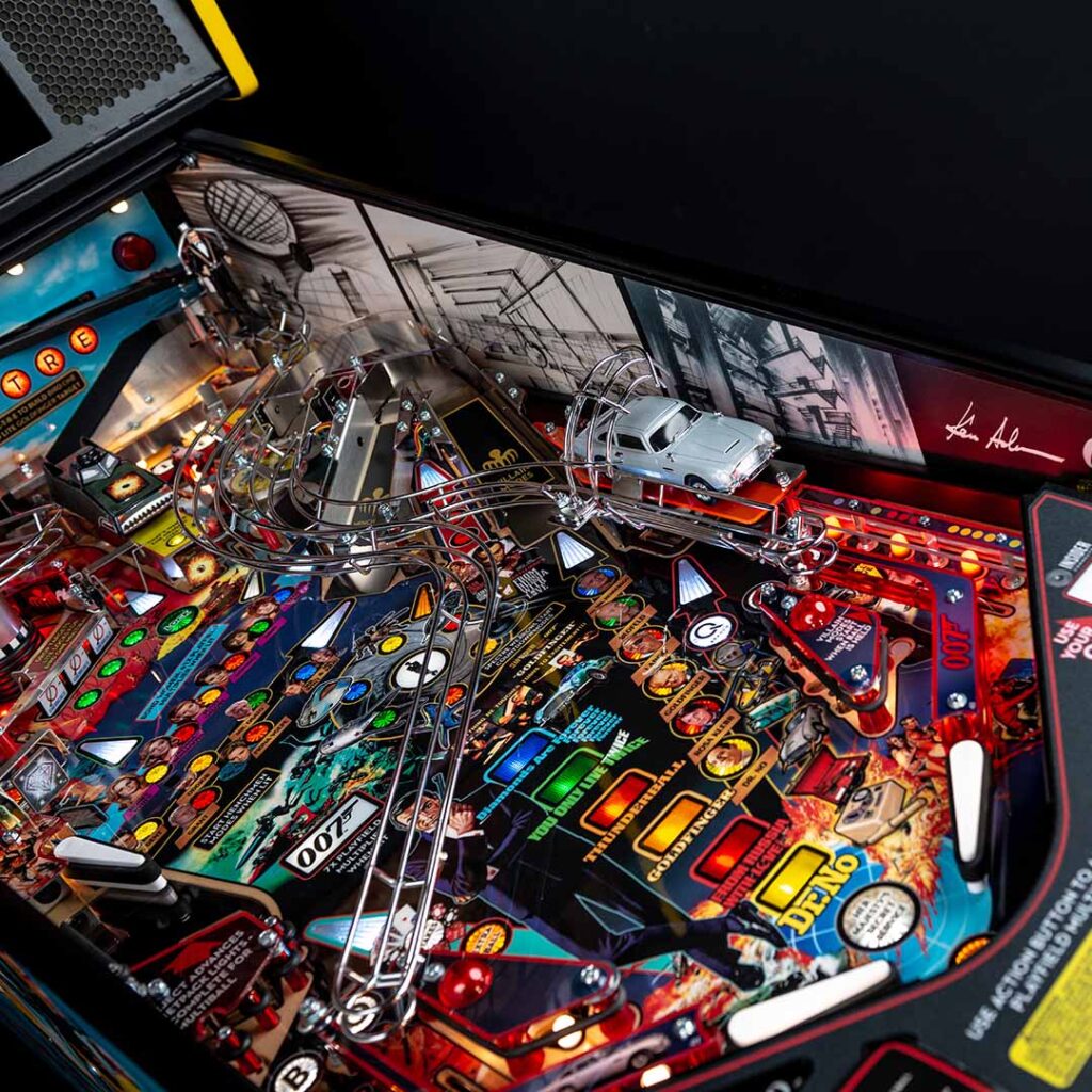James Bond 007 Inside Art Blades from Stern - Pinballpro.com