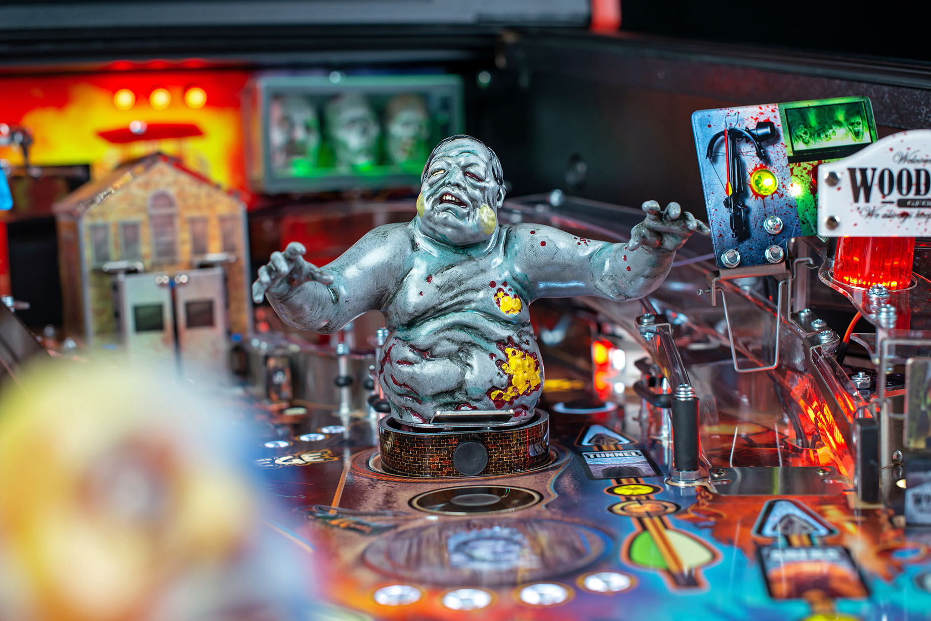 The Walking Dead Remastered Premium Pinball Machine from Stern - Image 3