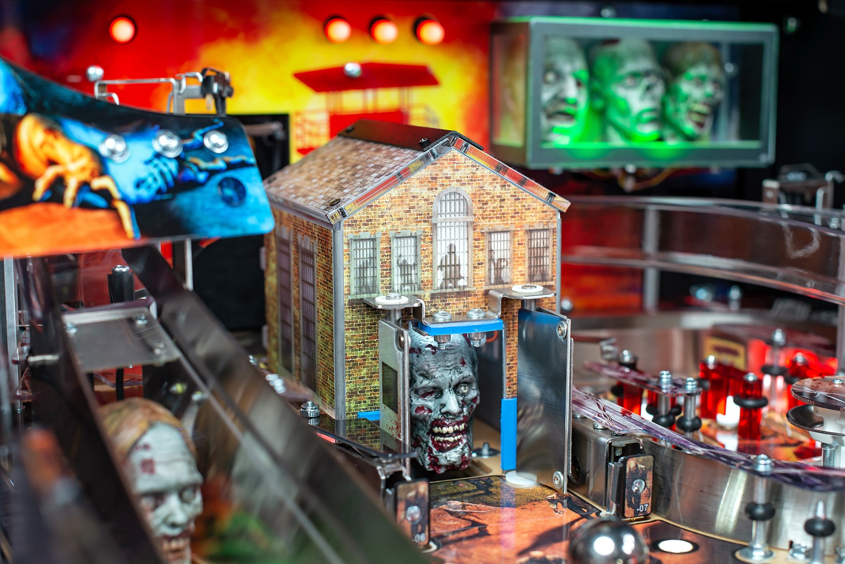 The Walking Dead Remastered Premium Pinball Machine from Stern - Image 4