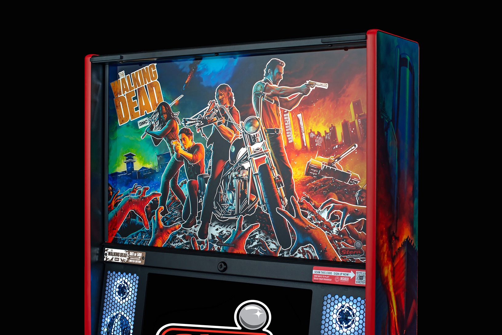 The Walking Dead Remastered Limited Edition Pinball Machine from Stern - Image 4