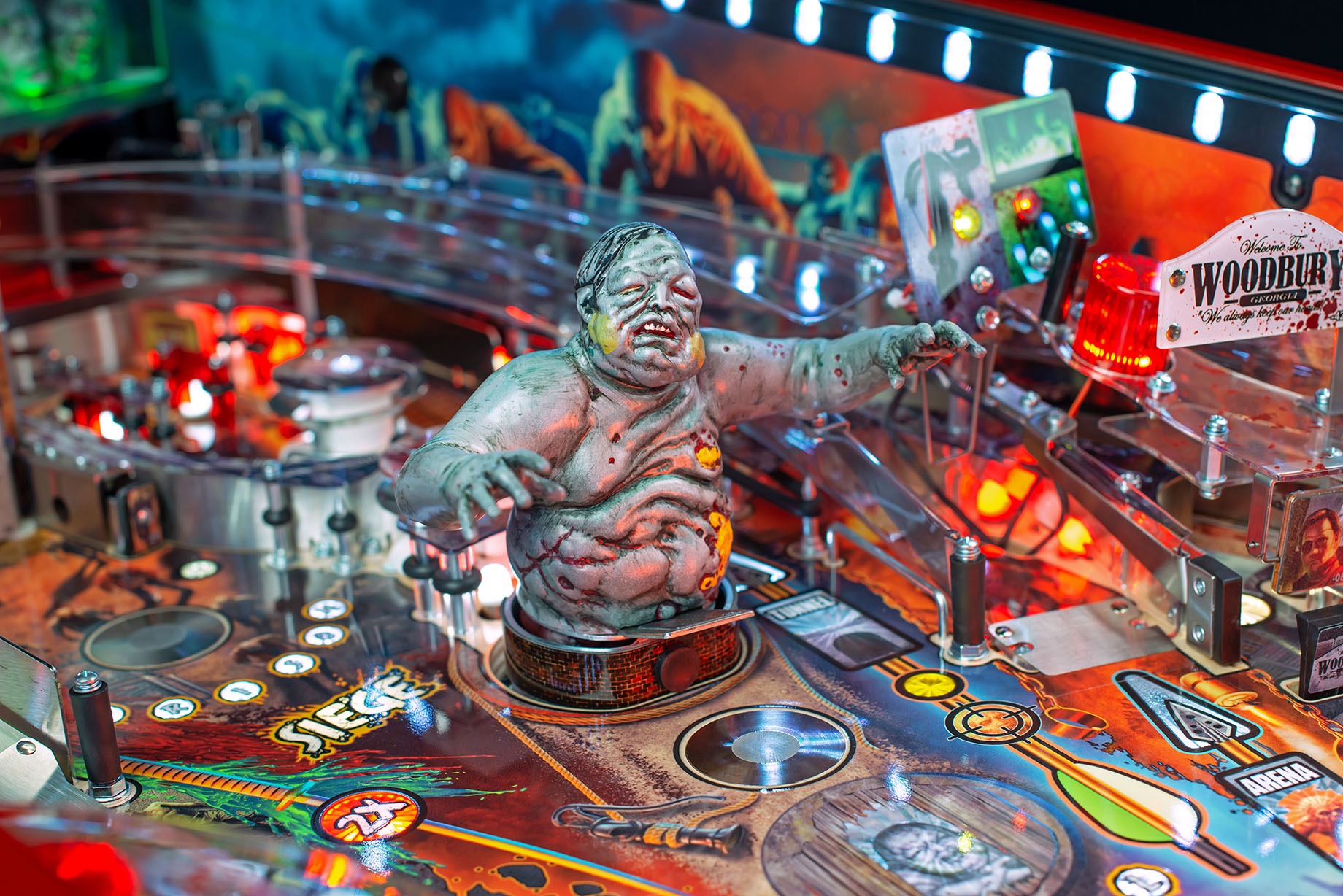 The Walking Dead Remastered Limited Edition Pinball Machine from Stern - Image 5